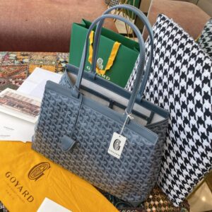 Replica Goyard Bellechasse Grey - top-rated replica designer bag