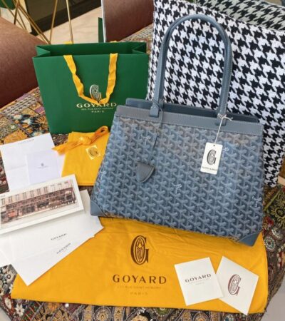 Replica Goyard Bellechasse Grey - ultra-realistic fake designer tote