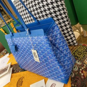Replica Goyard Bellechasse Blue - premium 1:1 fake handbag model