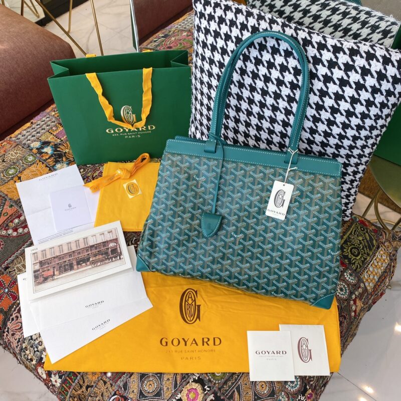 Replica Goyard Bellechasse Green - top-rated replica designer bag