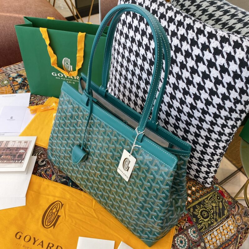 Replica Goyard Bellechasse Green - elite superclone designer purse