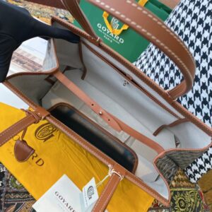 Replica Goyard Bellechasse Brown - high-end fake designer purse