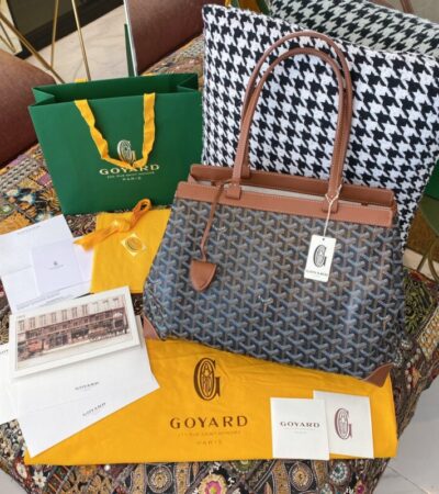 Replica Goyard Bellechasse Brown - top-tier luxury replica shoulder bag