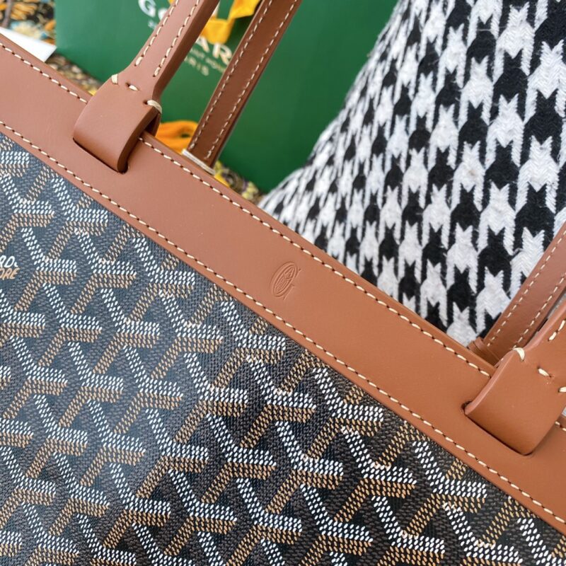Replica Goyard Bellechasse Brown - high-quality designer bag clone