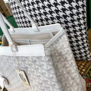 Replica Goyard Bellechasse White - high-accuracy replica luxury purse