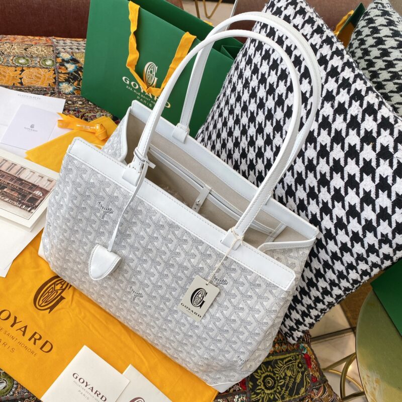 Replica Goyard Bellechasse White - elite superclone designer purse