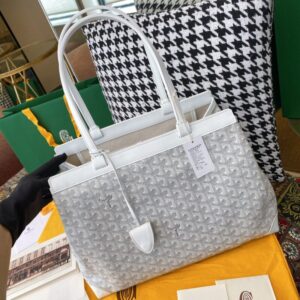Replica Goyard Bellechasse White - top-rated replica designer bag