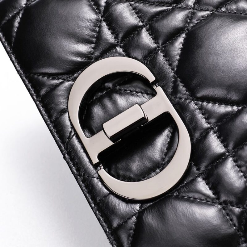 Replica Dior Caro Bag Diamond Black - elite superclone designer purse