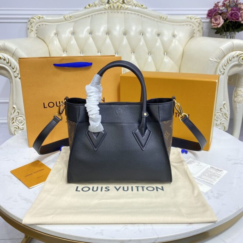 Replica Louis Vuitton On My Side PM Black - top-tier luxury replica shoulder bag