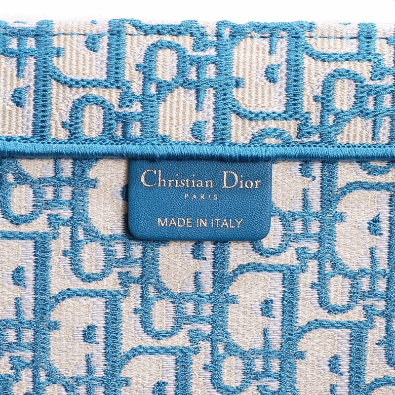 Replica Dior Tote Book CD Light Blue - premium-grade designer purse dupe