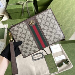 Replica Gucci Ophidia Web Clutch - high-accuracy replica luxury purse