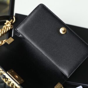 Replica CHANEL Le Boy Black - premium-grade designer purse dupe