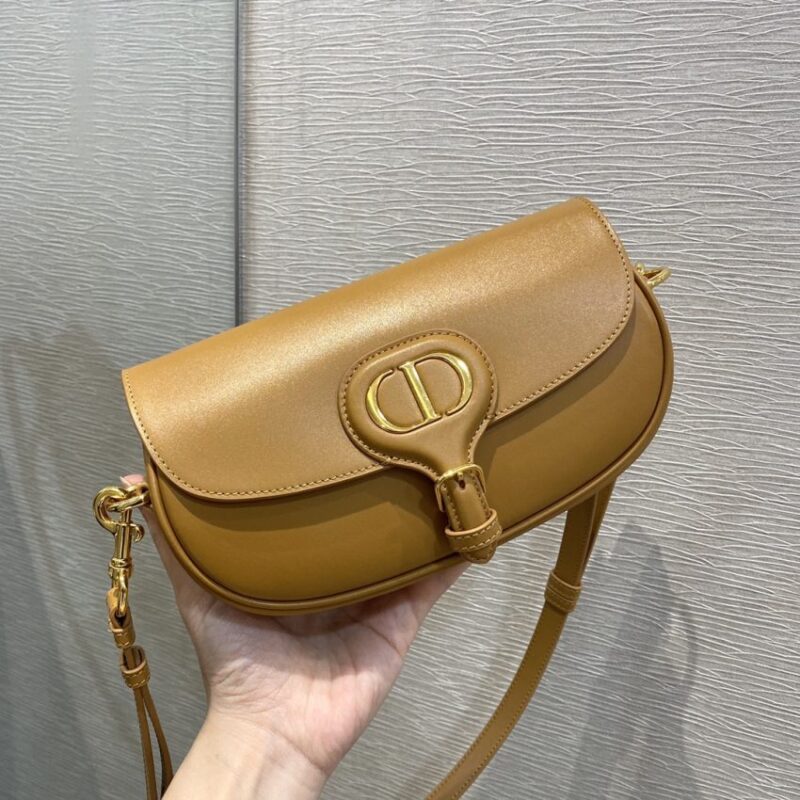 Replica Dior Bobby East-West Brown - 1:1 designer replica handbag
