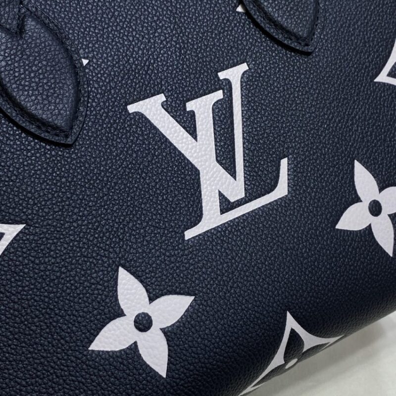 Replica LV OnTheGo PM Black - authentic-look luxury purse replica