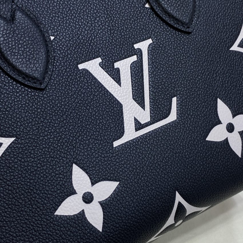 Replica LV OnTheGo PM Black - authentic-look luxury purse replica