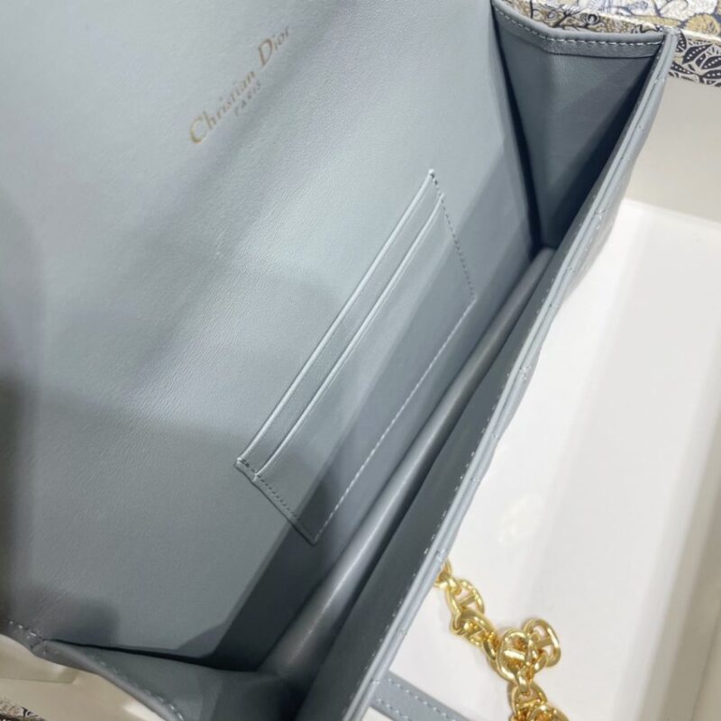 Replica Dior Miss Caro Pouch Sky Blue - elite superclone designer purse