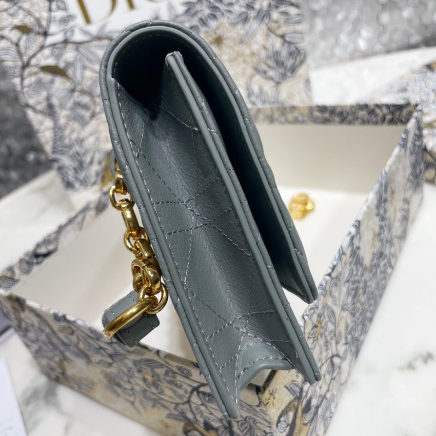 Replica Dior Miss Caro Pouch Sky Blue - authentic-look luxury purse replica