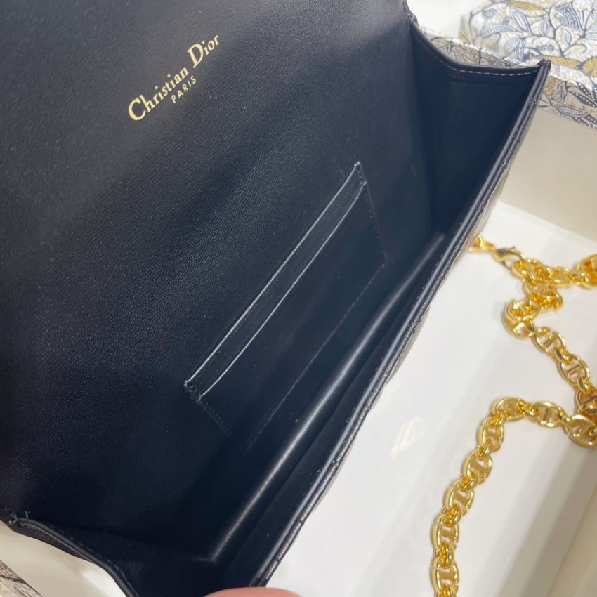 Replica Dior Miss Caro Pouch Black - high-end fake designer purse