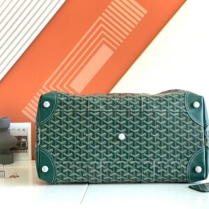 Replica Goyard Bowling 45 Bag Green - high-accuracy replica luxury purse