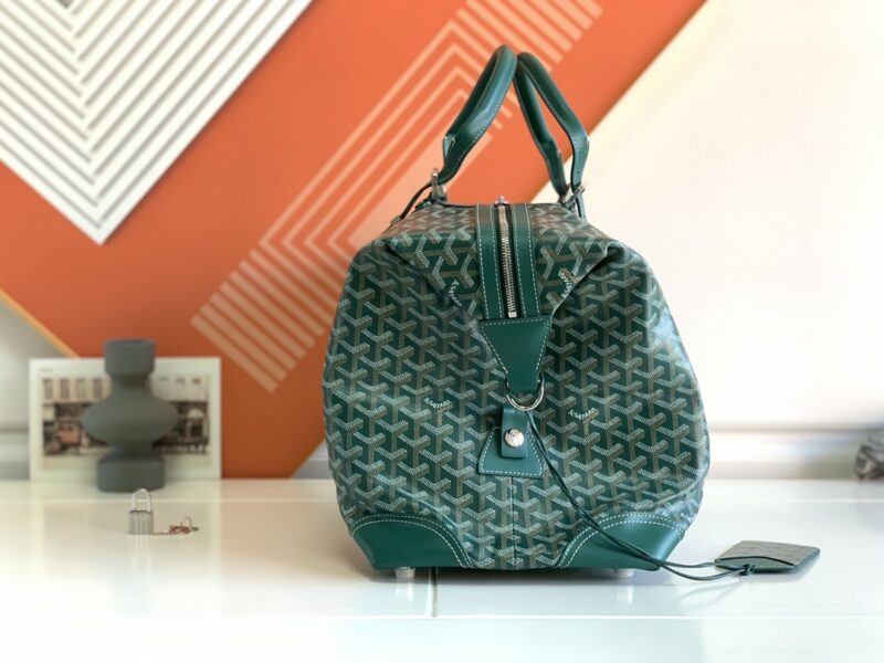 Replica Goyard Bowling 45 Bag Green - top-tier luxury replica shoulder bag