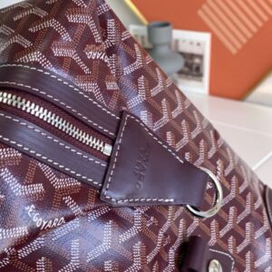 Replica Goyard Bowling 45 Bag Bordeaux - high-quality designer bag clone