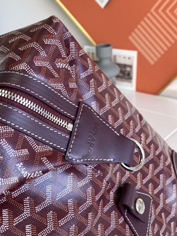 Replica Goyard Bowling 45 Bag Bordeaux - high-quality designer bag clone