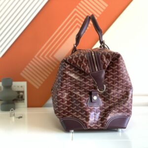 Replica Goyard Bowling 45 Bag Bordeaux - top-tier luxury replica shoulder bag