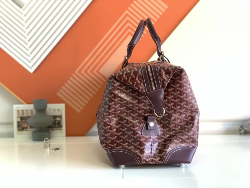 Replica Goyard Bowling 45 Bag Bordeaux - top-tier luxury replica shoulder bag