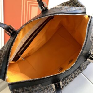 Replica Goyard Bowling 45 Bag Brown - authentic-look luxury purse replica