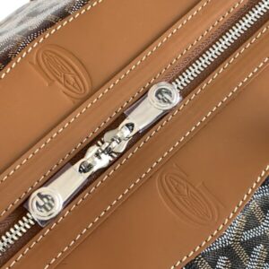 Replica Goyard Bowling 45 Bag Brown - elite superclone designer purse