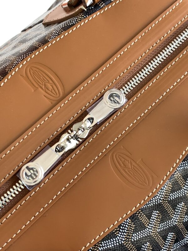 Replica Goyard Bowling 45 Bag Brown - elite superclone designer purse