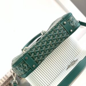 Replica Goyard Ambassade Briefcase Green - premium-grade designer purse dupe