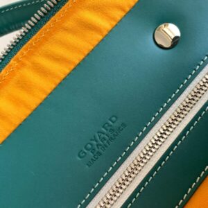 Replica Goyard Ambassade Briefcase Green - high-quality designer bag clone