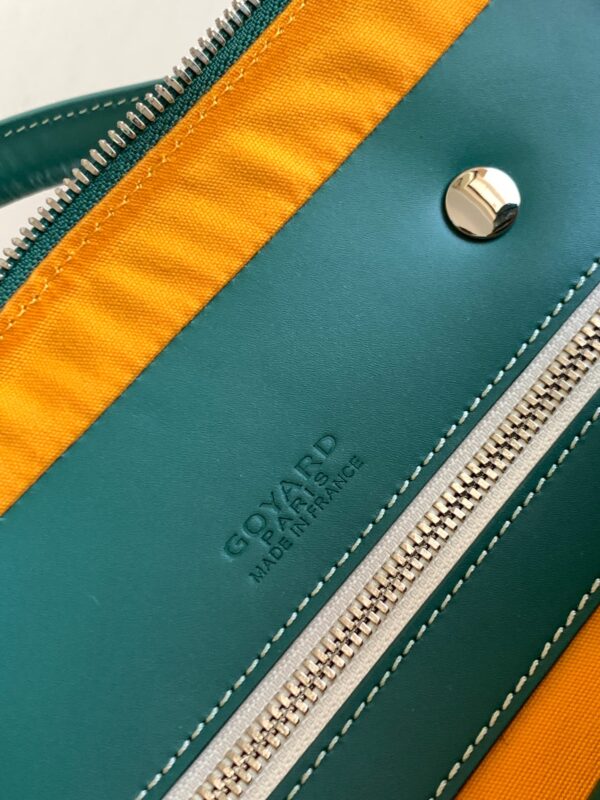 Replica Goyard Ambassade Briefcase Green - high-quality designer bag clone