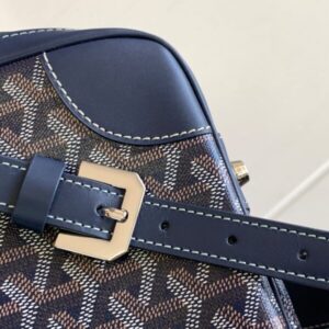 Replica Goyard Ambassade Briefcase Dark Blue - premium-grade designer purse dupe