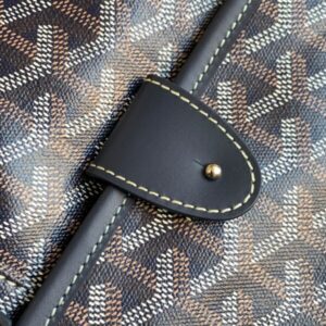Replica Goyard Ambassade Briefcase Dark Blue - high-end fake designer purse