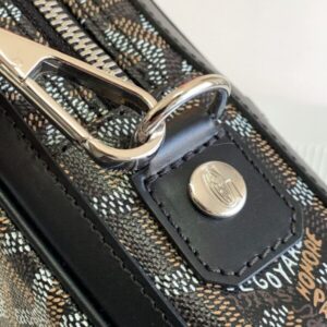 Replica Goyard Ambassade Briefcase Dark Brown - elite superclone designer purse
