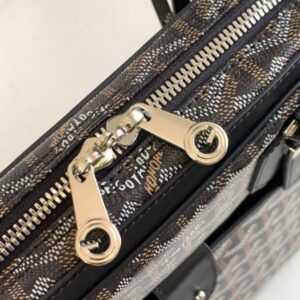 Replica Goyard Ambassade Briefcase Dark Brown - ultra-realistic fake designer tote