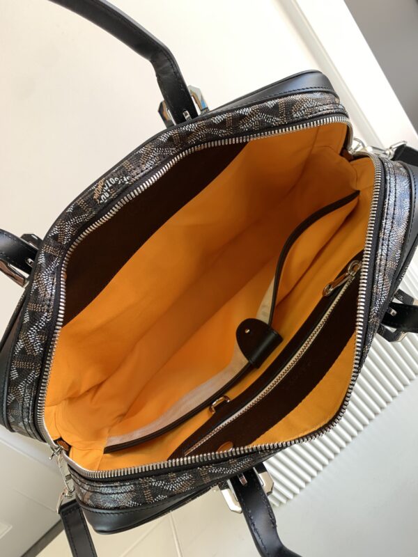 Replica Goyard Ambassade Briefcase Dark Brown - ultra-realistic fake designer tote