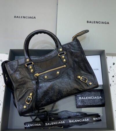 Replica Balenciaga Agneau Black - 1:1 designer replica handbag