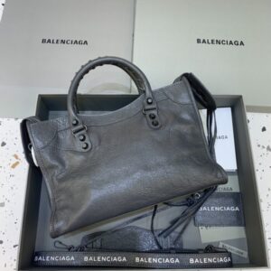 Replica Balenciaga Agneau Dark Grey - elite superclone designer purse