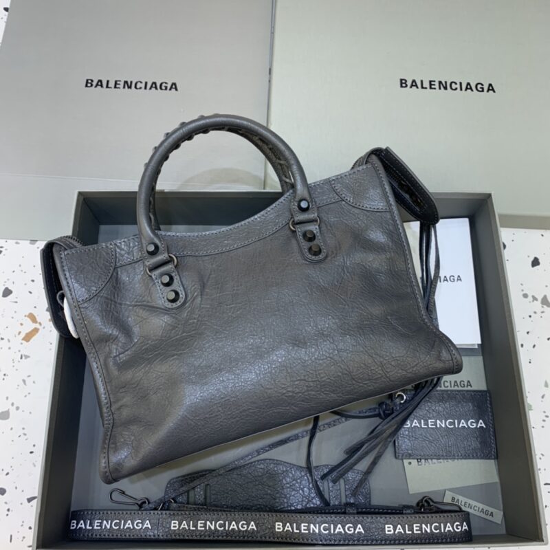 Replica Balenciaga Agneau Dark Grey - elite superclone designer purse