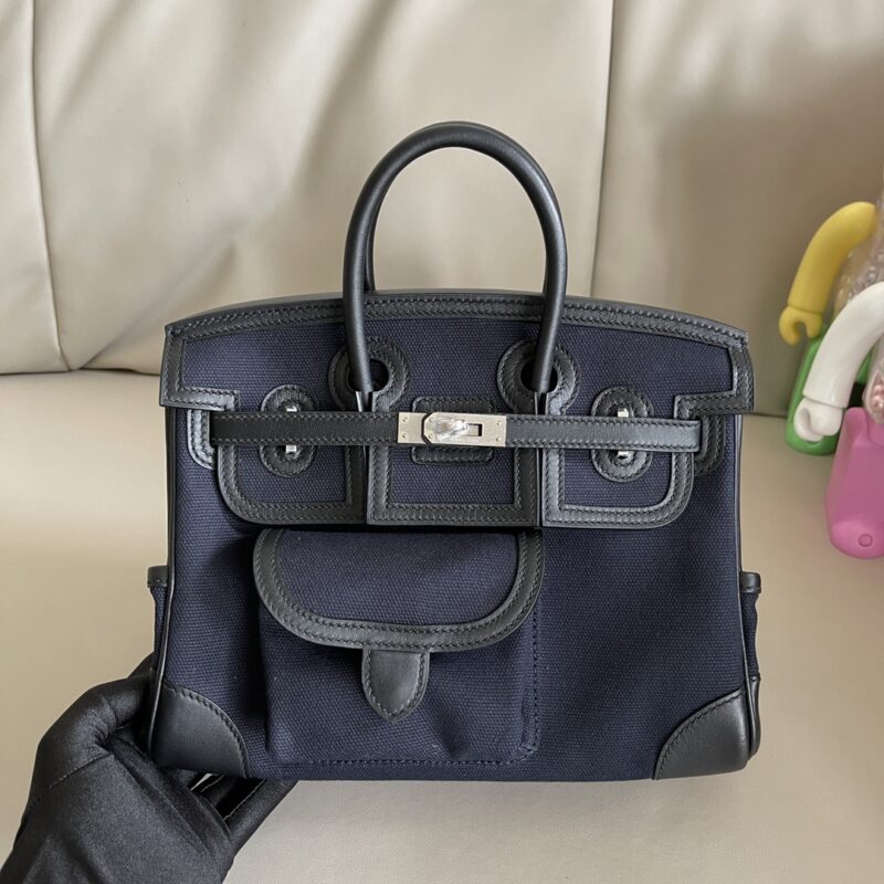 Replica Hermes Birkin Royal Blue Cargo - ultra-realistic fake designer tote