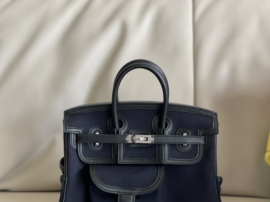 Replica Hermes Birkin Royal Blue Cargo - ultra-realistic fake designer tote