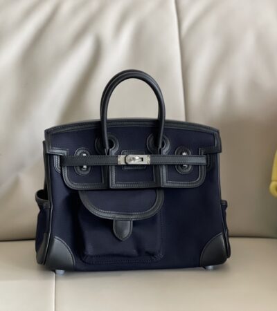 Replica Hermes Birkin Royal Blue Cargo - top-tier luxury replica shoulder bag