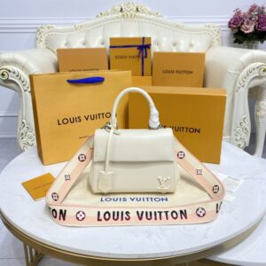 Replica Louis Vuitton Cluny Mini Beige - top-rated replica designer bag