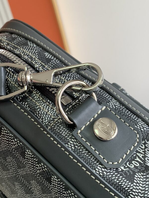 Replica Goyard Ambassade Briefcase Grey - high-quality designer bag clone
