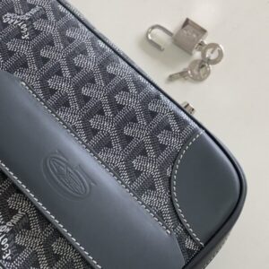 Replica Goyard Ambassade Briefcase Grey - ultra-realistic fake designer tote