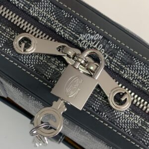 Replica Goyard Ambassade Briefcase Grey - premium-grade designer purse dupe