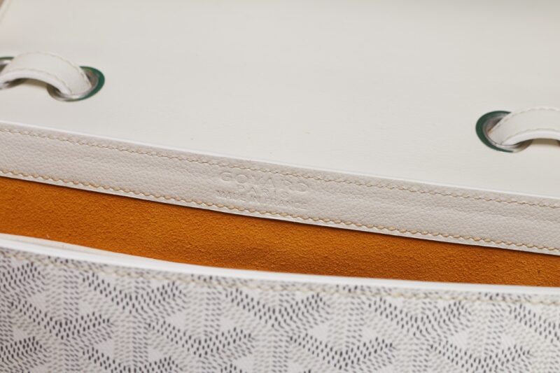 Replica Goyard 233 Bag White - 1:1 designer replica handbag